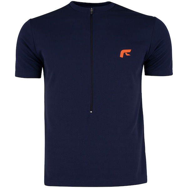 Camisa de Ciclismo Masculina Barbedo Core | Cor: AZUL ESCURO | Tamanho: P