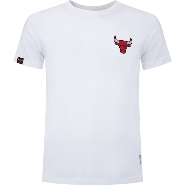 Camiseta NBA New Bulls N1598 - Masculina | Cor: OFF WHITE | Tamanho: G