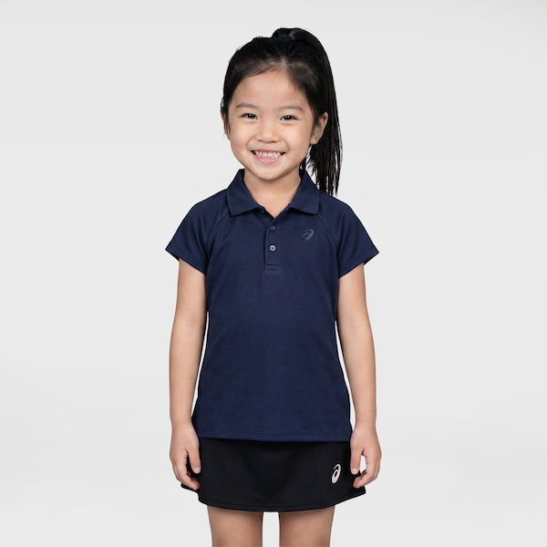 Camisa Polo Racket Asics Menina