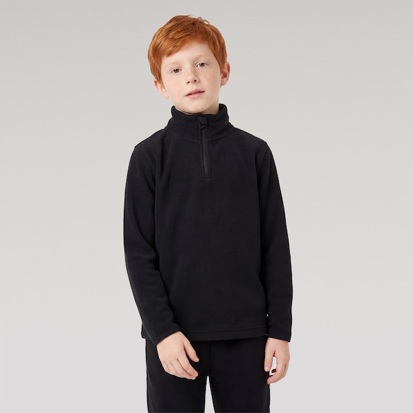 Blusão Fleece Nord Infantil | Cor: PRETO | Tamanho: 12