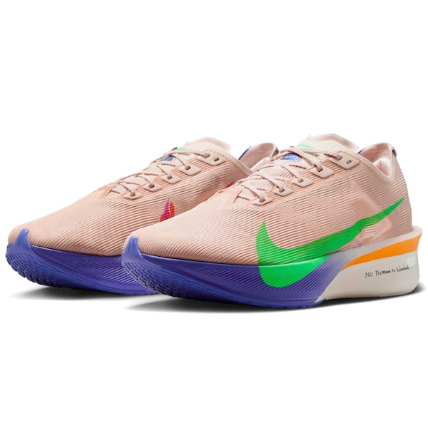 Vista 3 Tênis Masculino Nike ZoomX VaporFly 4 Kipchoge BEGE Nike BEGE