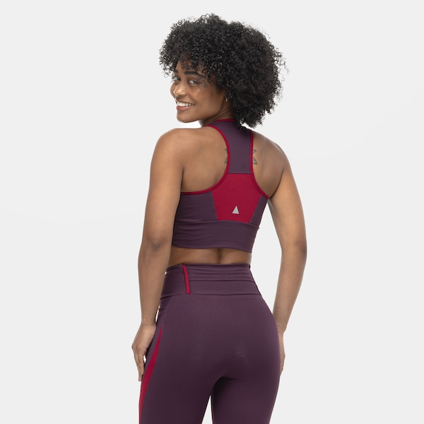 Vista 3 Top Lauf Orchid Adulto VINHO Lauf VINHO