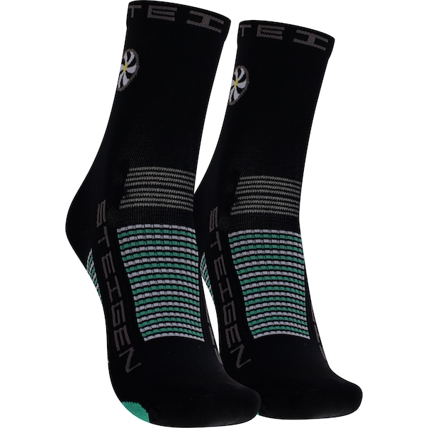 Meia de Corrida Cano Médio Steigen Unissex