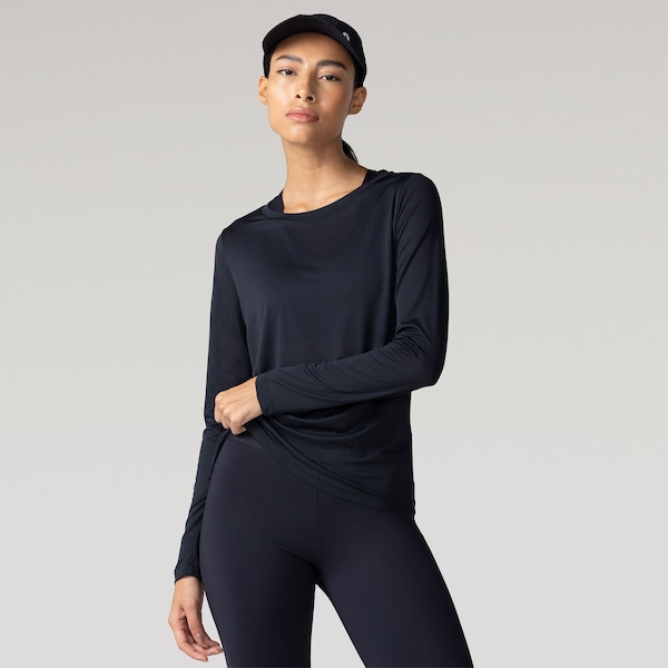 Camiseta ML MP Oxer Manga Longa Crepe ML Feminina