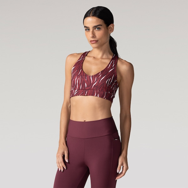 Top Oxer Estampado Feminino | Cor: MARINHO/VERDE/BRANCO | Tamanho: G