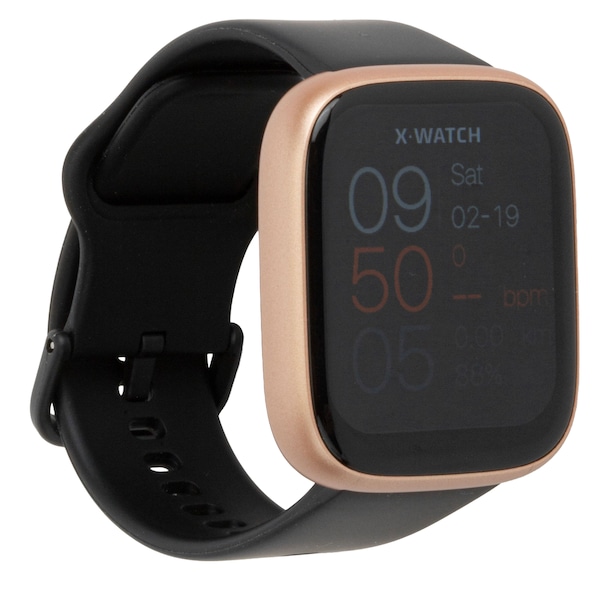 Vista 2 Smartwatch X Watch com Monitor Cardíaco XSWUQPI004A PXPX X-Watch PRETO X-Watch PRETO