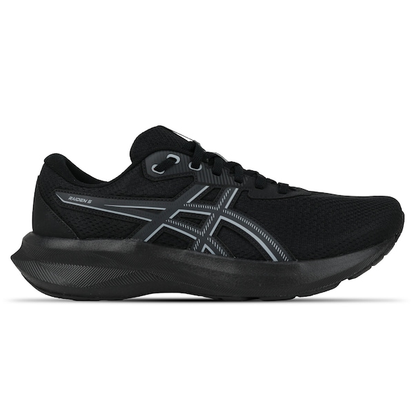 Tênis Masculino Asics Raiden 5 | Cor: PRETO/CINZA | Tamanho: 40