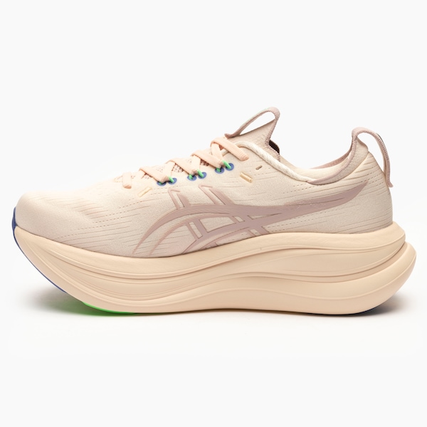 Vista 3 Tênis Feminino ASICS Gel-Nimbus 28 ROSA ASICS ROSA