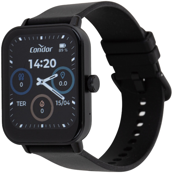 Vista 2 Smartwatch Condor com Monitor Cardíaco COSMART1AA-8P PRETO Condor PRETO