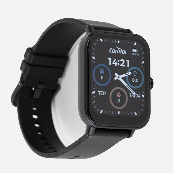 Vista 3 Smartwatch Condor com Monitor Cardíaco COSMART1AA-8P PRETO Condor PRETO