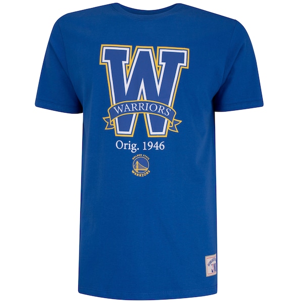 Vista 2 Camiseta Golden State Warriors NBA Orig46 N0427 Masculina AZUL NBA AZUL