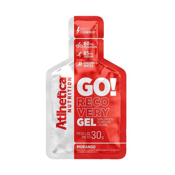 Gel Athlética Go Recovery Morango