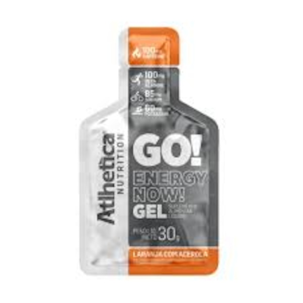 Gel Atlhetica Go Energy Laranja Acerola