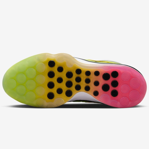 Vista 3 Tênis Unissex Nike Air Zoom G.T. Hustle 2 VERDE CLA/AMAREL CLA Nike VERDE CLA/AMAREL CLA