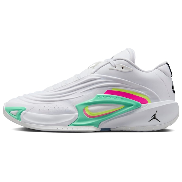 Vista 2 Tênis Masculino Nike Jordan Luka 3 V3 BRANCO/VERDE CLA Nike BRANCO/VERDE CLA