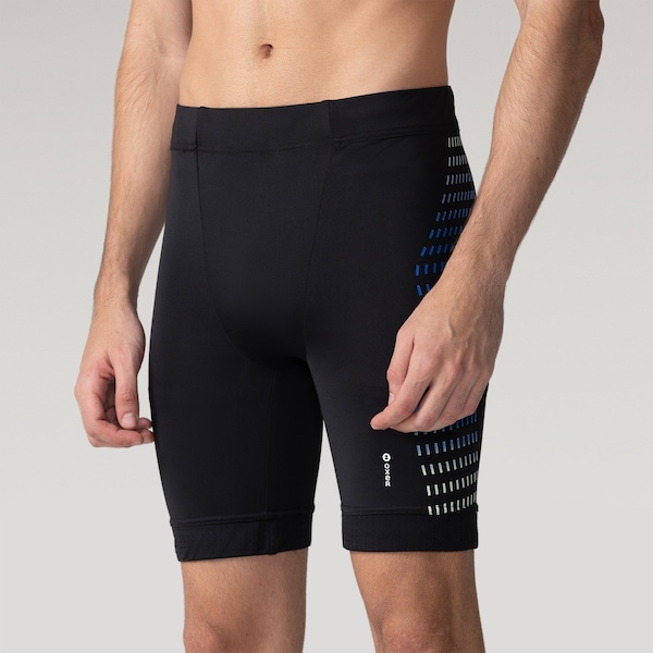 Bermuda Medley Estampada Oxer Masculina | Cor: PRETO | Tamanho: M