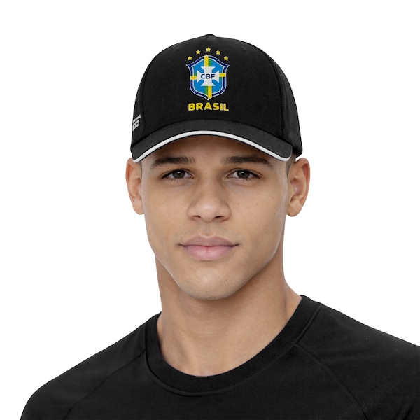 Boné Seleção do Brasil CBF 26/27 | Cor: PRETO | Tamanho: único