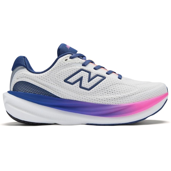Vista 2 Tênis Feminino New Balance 1080v15 BRANCO/ROXO New Balance BRANCO/ROXO