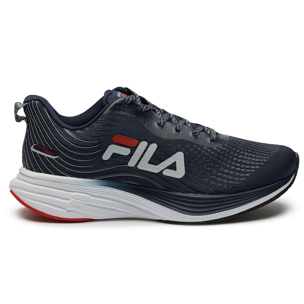 Vista 2 Tênis Masculino Fila Racer Curve 2 AZUL ESC/VERMELHO Fila AZUL ESC/VERMELHO