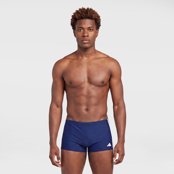 Sunga adidas Boxer 3S Adulto | Cor: AZUL ESCURO | Tamanho: P