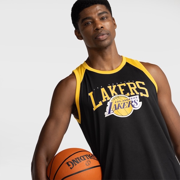 Camiseta Regata Nba Lakers N1758 Masculina | Cor: PRETO | Tamanho: P