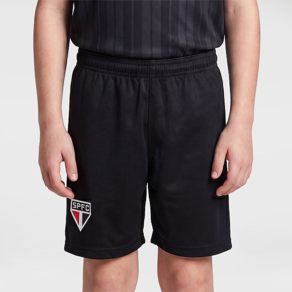Calção do São Paulo FC Fardamento Infantil