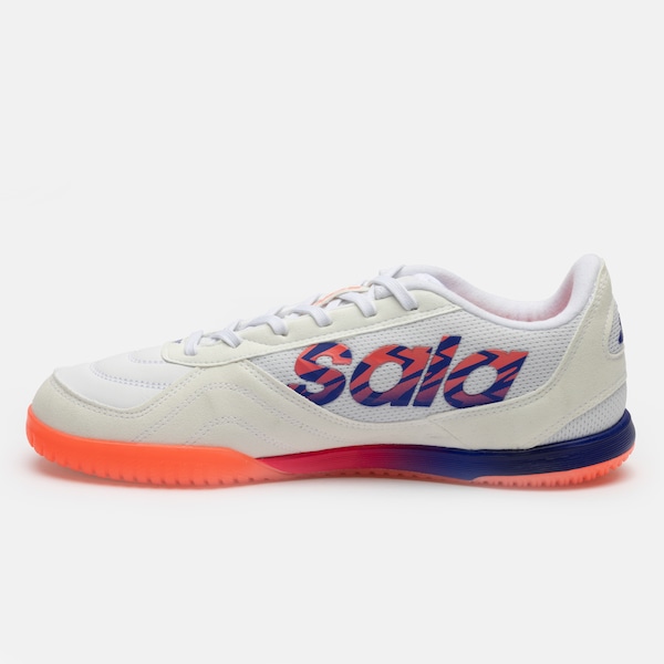 Vista 3 Chuteira Futsal Adulto adidas Top Sala Competition II BRANCO/ROXO Adidas BRANCO/ROXO