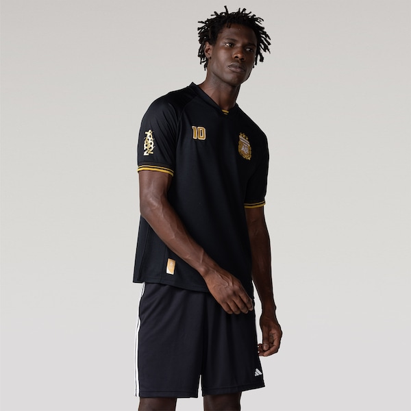 Camisa AFA D1OS Kempes Masculina | Cor: PRETO | Tamanho: G