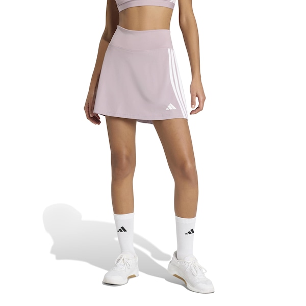 Shorts-Saia Treino Essentials Três Listras - Feminino