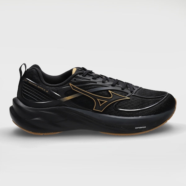 Tens Mizuno Space 6 - Masculino | Cor: PRETO/PRETO | Tamanho: 40