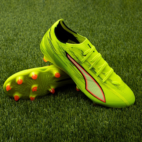 Vista 3 Chuteira de Campo Adulto PUMA Ultra 6 Match AMARELO/LARANJA Puma AMARELO/LARANJA
