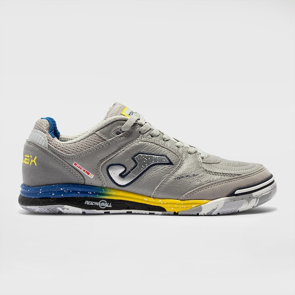 Chuteira de Futsal Joma Top Flex Rebound Masculina | Cor: CINZA | Tamanho: 38