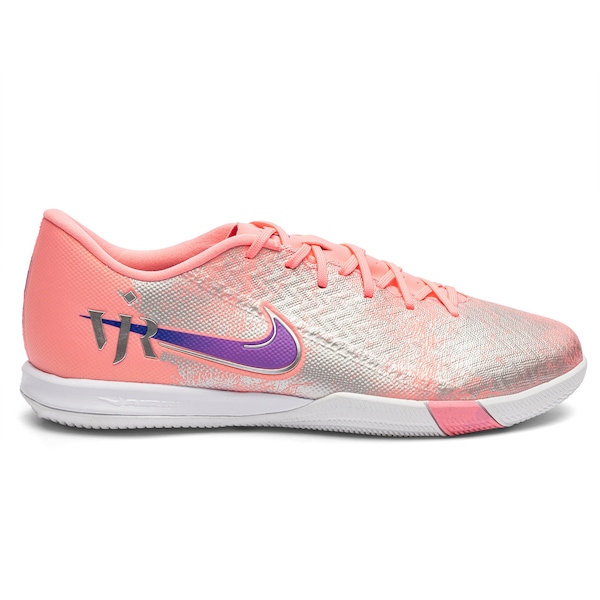 Vista 2 Chuteira Futsal Adulto Nike Zoom Vapor 16 Vini Jr Academy ROSA/AZUL Nike ROSA/AZUL