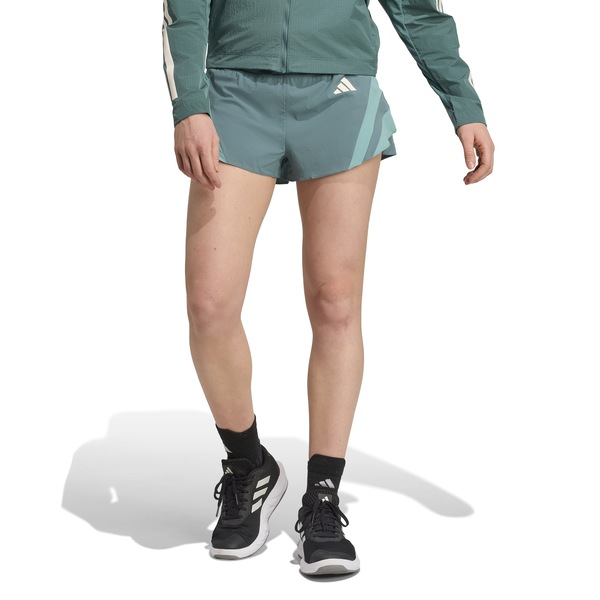 Vista 3 Shorts adidas Adizero Seasonal - Masculino VERDE Adidas VERDE