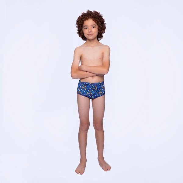 Sunga Speedo Tradicional Fish Infantil