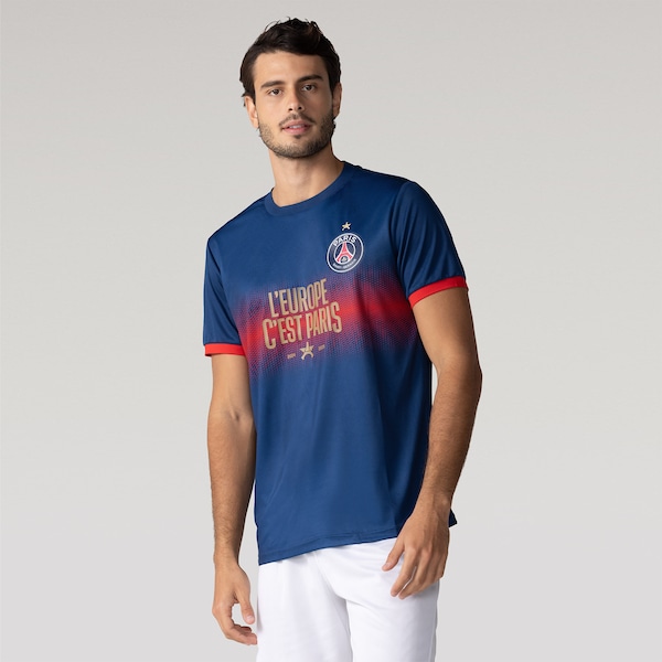 Camiseta PSG Dri-Fit Balboa Masculina | Cor: AZUL ESCURO | Tamanho: G
