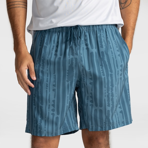 Bermuda Swim Estampado Curto Oxer