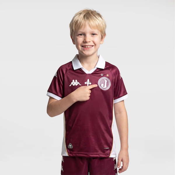 Camisa do Juventus I 2026 Torcedor Kappa Infantil
