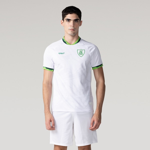 Camisa do América MG II 26/27 Torcedor Volt Masculina | Cor: BRANCO | Tamanho: P