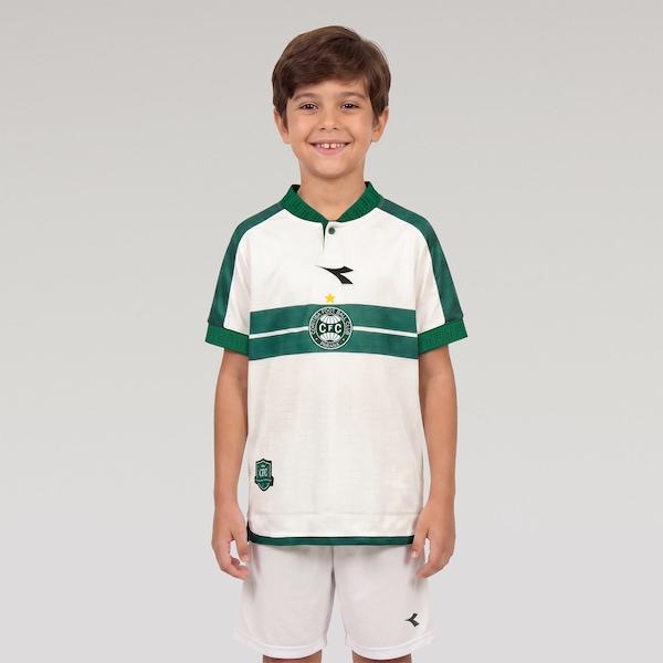 Camisa do Coritiba I 2026 Torcedor Diadora - Infantil