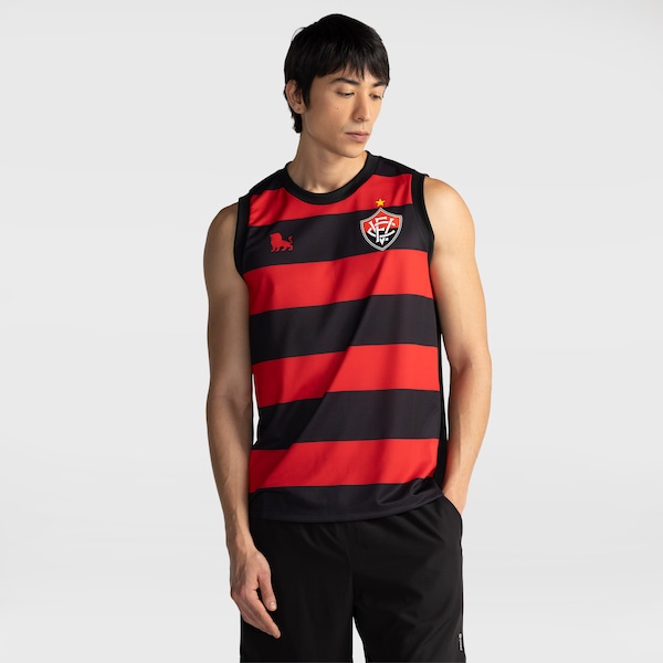 Camiseta Regata do Vitória Home Oficial Masculina