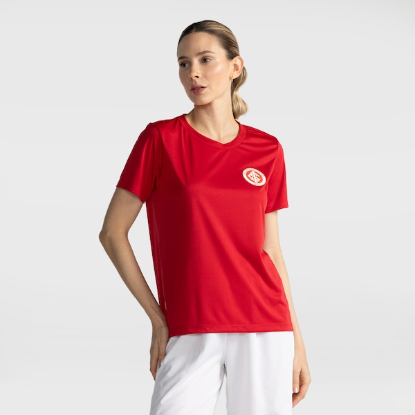 Camisa do Internacional 1909 Betel Feminina | Cor: VERMELHO | Tamanho: G