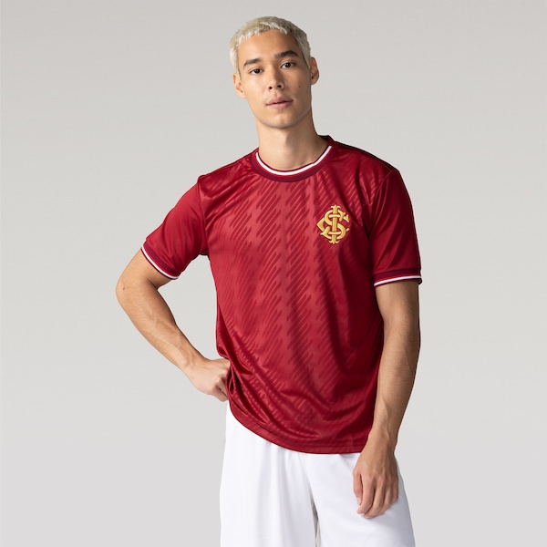 Camisa do Internacional Legado Masculina | Cor: VINHO | Tamanho: G