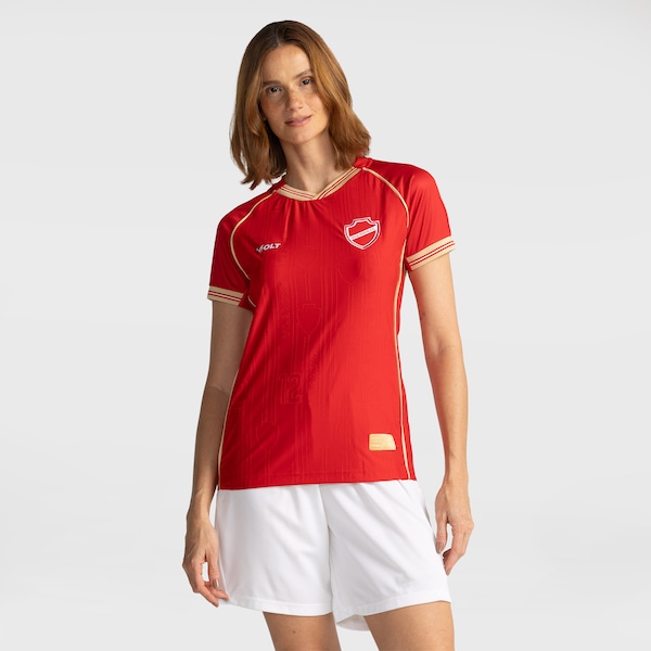 Camisa da Vila Nova I 2026 Volt Torcedor Feminina | Cor: VERMELHO | Tamanho: G