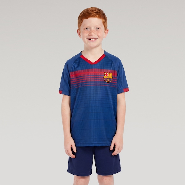 Camiseta Barcelona Wemix Braziline Infantil