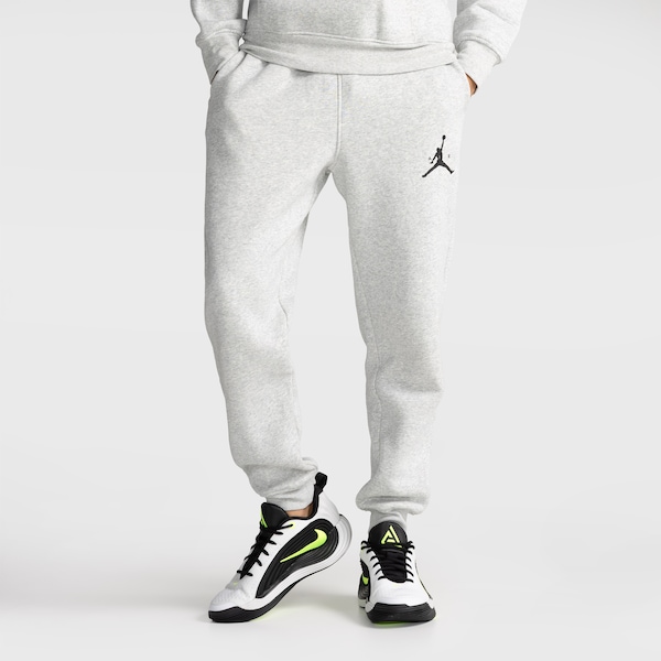 Calça Nike Jordan Jumpman Fleece Masculina | Cor: CINZA/PRETO | Tamanho: G