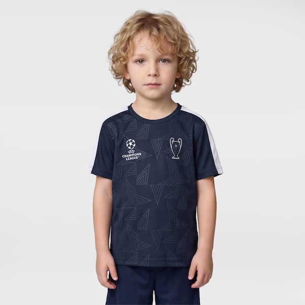 Camiseta UEFA Champions League Infantil | Cor: AZUL ESCURO | Tamanho: 14