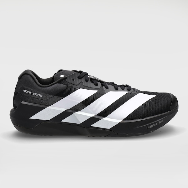 Tênis Masculino adidas adizero Dropset Pro | Cor: PRETO/BRANCO | Tamanho: 35