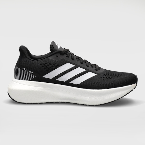 Tênis Feminino adidas Boost Run | Cor: PRETO/BRANCO | Tamanho: 44