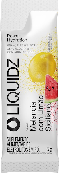 Suplemento Líquido LiquidZ Melancia com Limão Siciliano